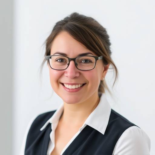 Portrait of Maria Garcia, Head of Customer Support at FinDoc Solutions